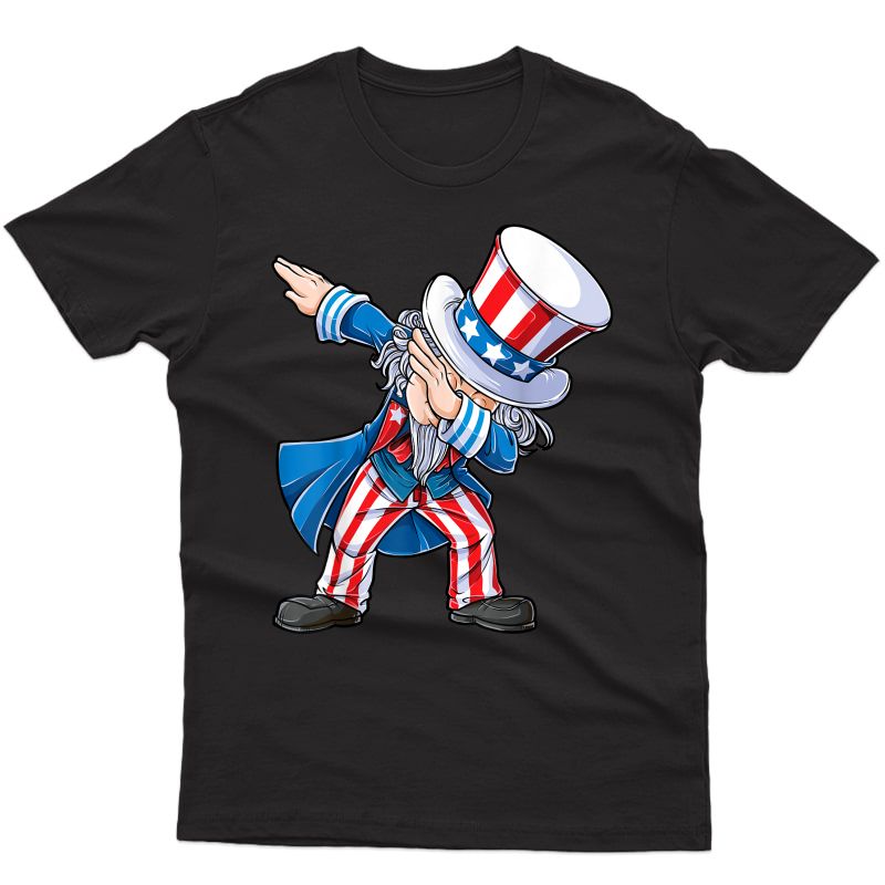 4th Of July Shirts For Dabbing Uncle Sam Gifts