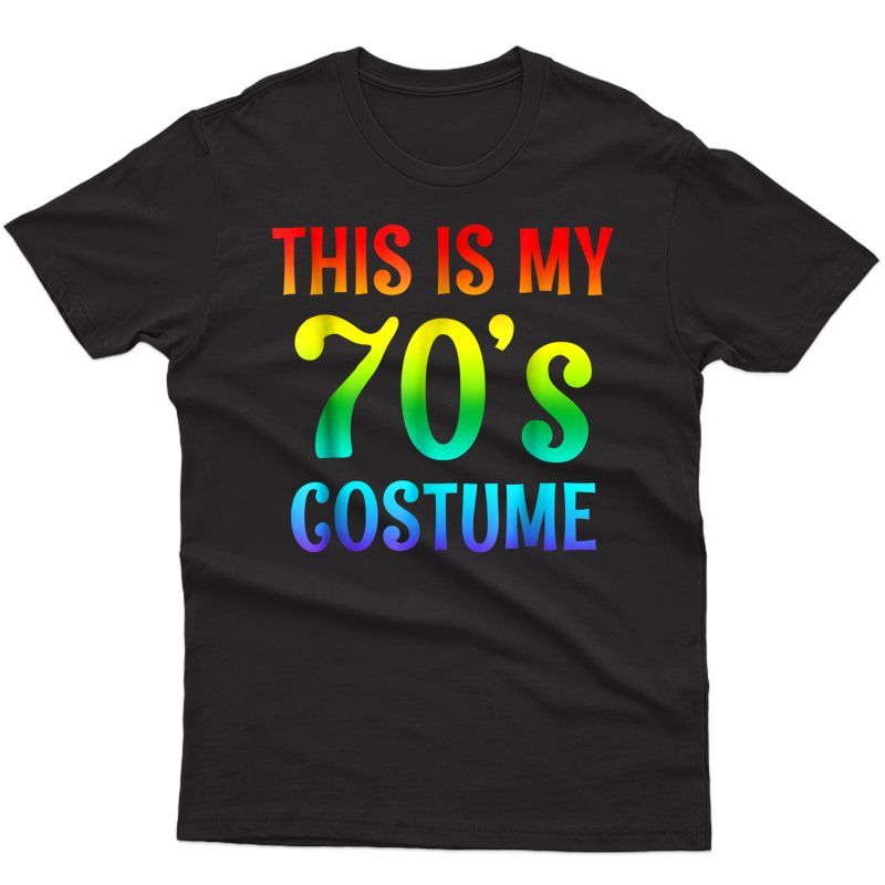 70s Costume Halloween Shirt For 1970s Party Top