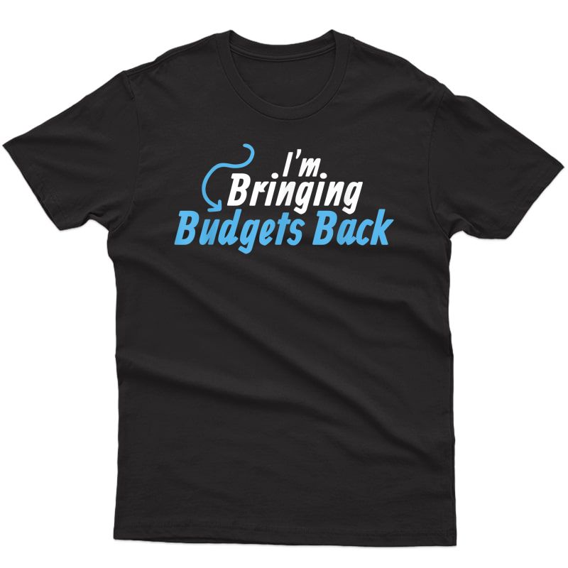 Accountant Budget Joke Bookkeeper Cpa Accounting Gift T-shirt