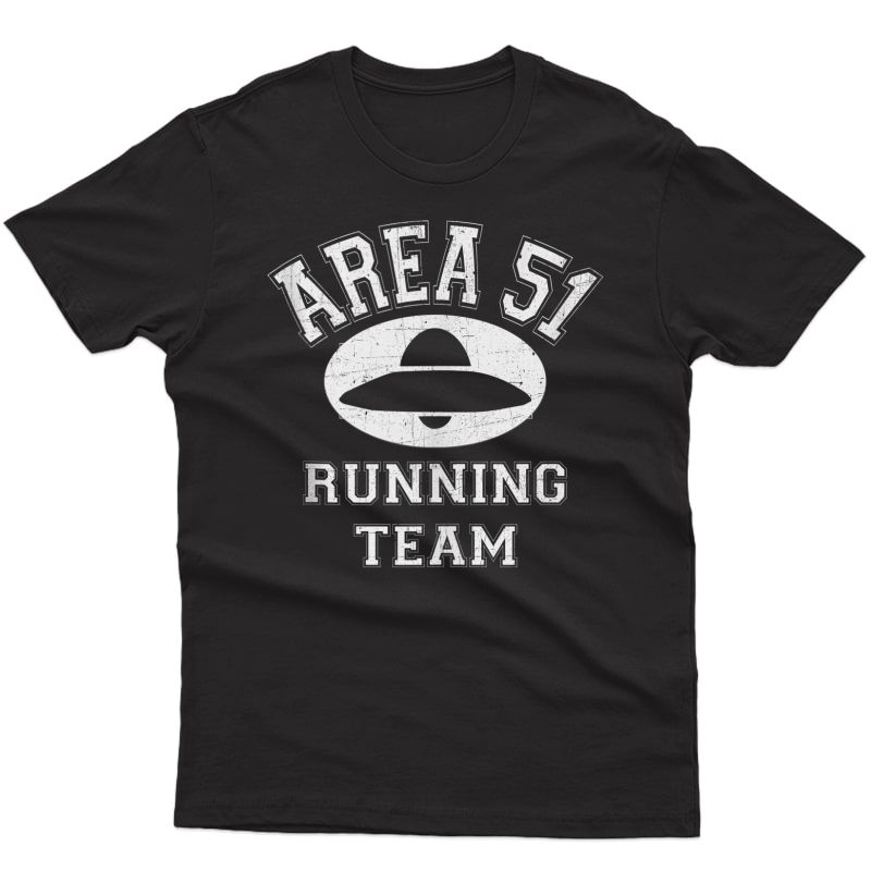 Area 51 Running Team - Storm Area 51 Runner - Flying Saucer Tank Top Shirts