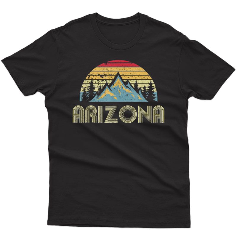 Arizona Tee - Retro Vintage Mountains Nature Hiking T Shirt