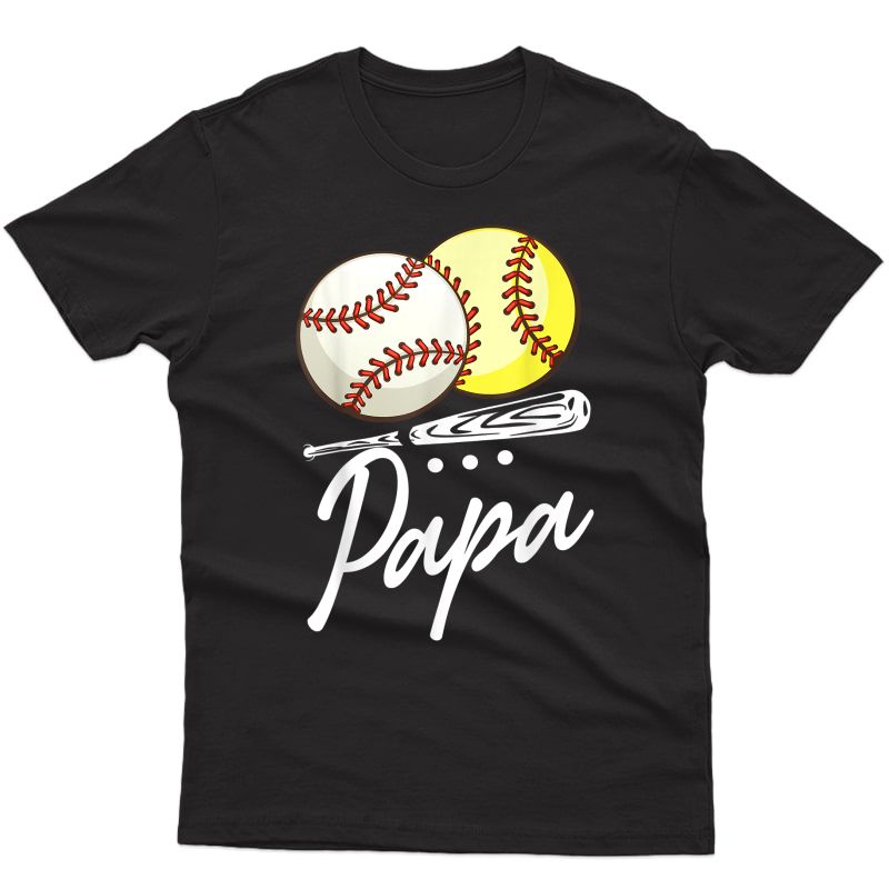 Ball Papa Baseball Softball T-shirt