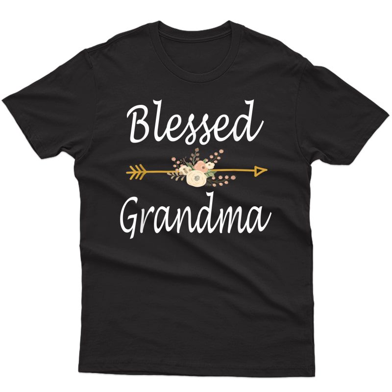 Blessed Grandma Shirt For Cute Mothers Day Gifts T-shirt