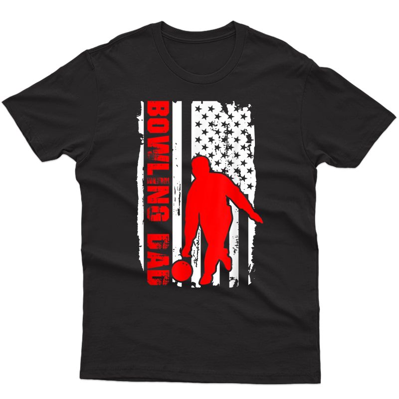Bowling Dad Father Day Gift T-shirt