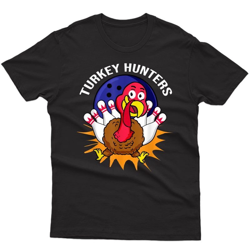 Bowling Shirt Turkey Hunters | Bowler Gifts For Bowling Team