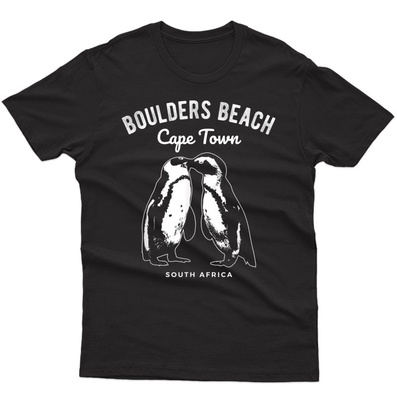 Cape Town Shirt South Africa Boulders Beach Penguin T-shirt