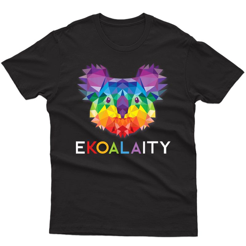 Cute Koala Rainbow Flag Gay Pride Shirt Gift