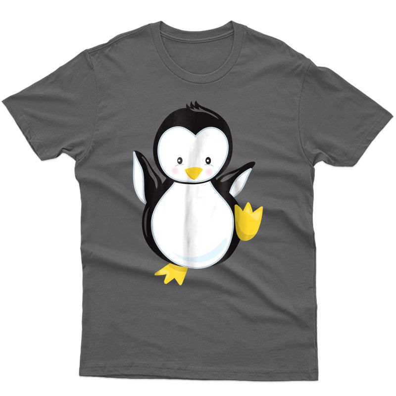 Cute Modern Unique & Trendy Penguin T-shirt & Gift G999996