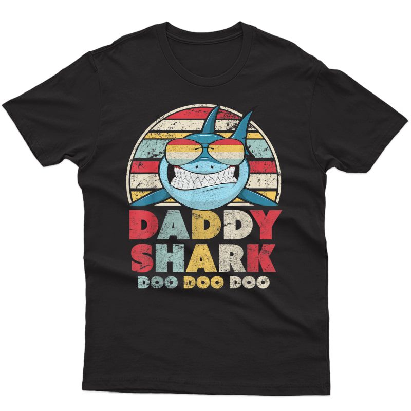 Daddy Shark Shirt, Gift For Dad T-shirt