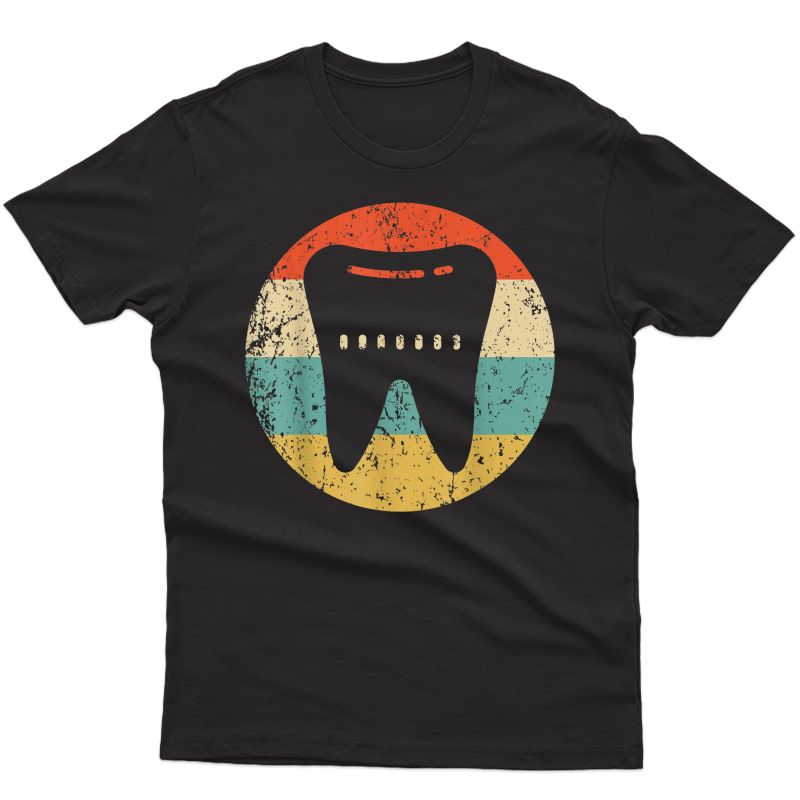 Dentist Orthodontist Shirt - Vintage Retro Tooth Shirt