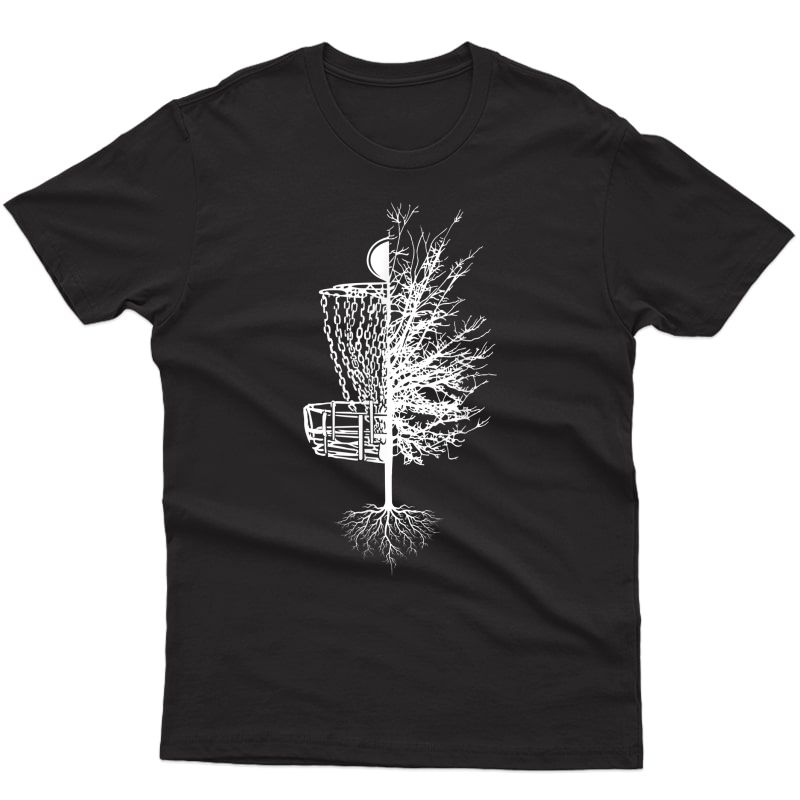 Disc Golf Shirt Basket Tree Frisbee Golf T-shirt