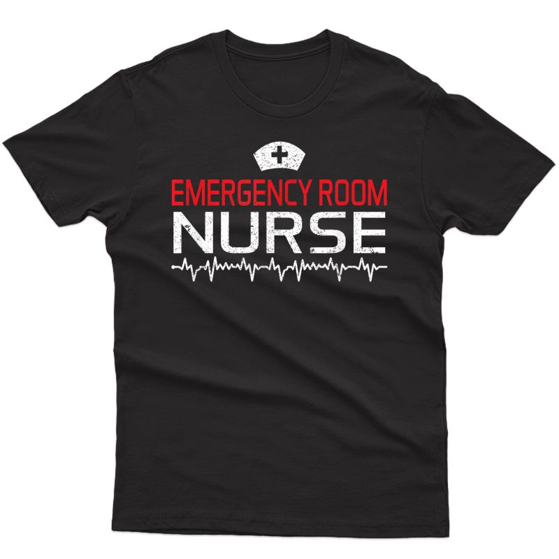 Er Nurse Shirt Cute Emergency Room Nurse Tshirt Gifts