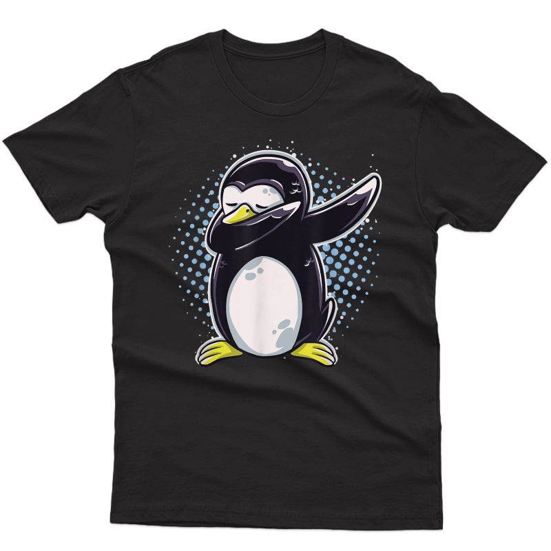 Funny Dabbing Penguin Shirts - Gift For , , T-shirt