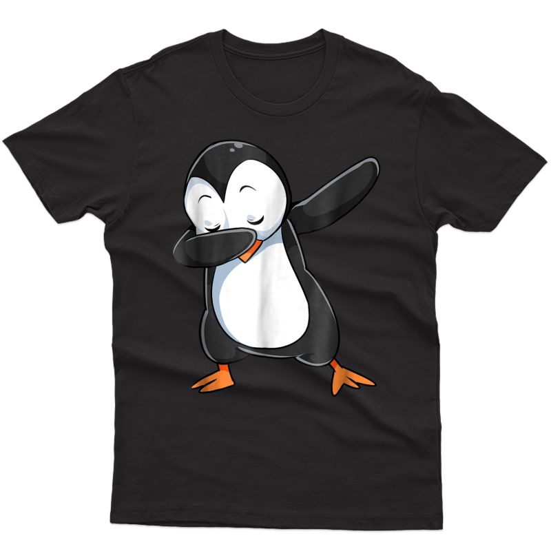 Funny Penguin Dab T-shirt Dabbing Penguins Pajama Shirt