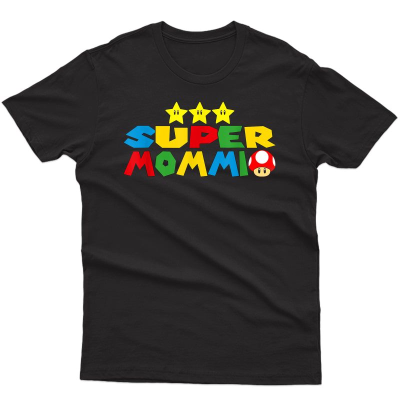 Funny Super Mommio Video Game Lover Mother's Day T-shirt
