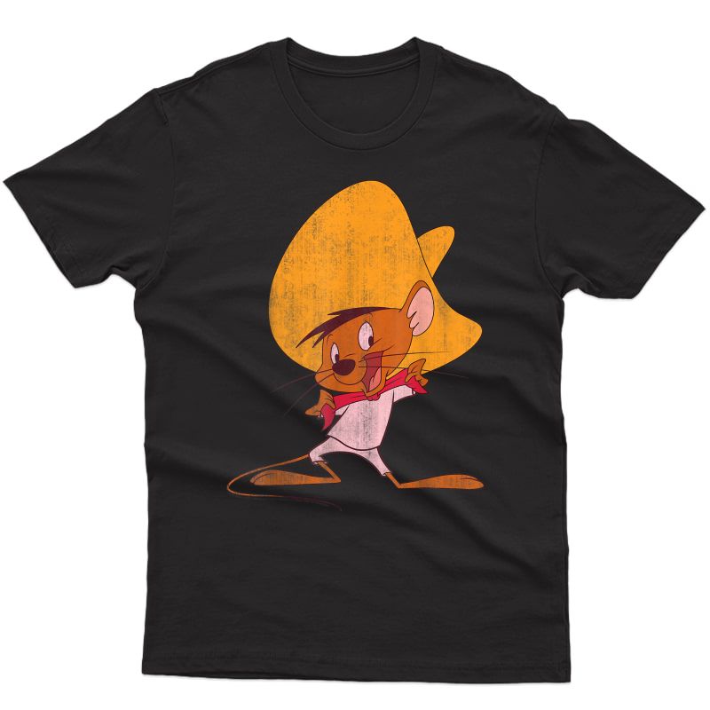 Looney Tunes Speedy Gonzales Red Hue Portrait T-shirt