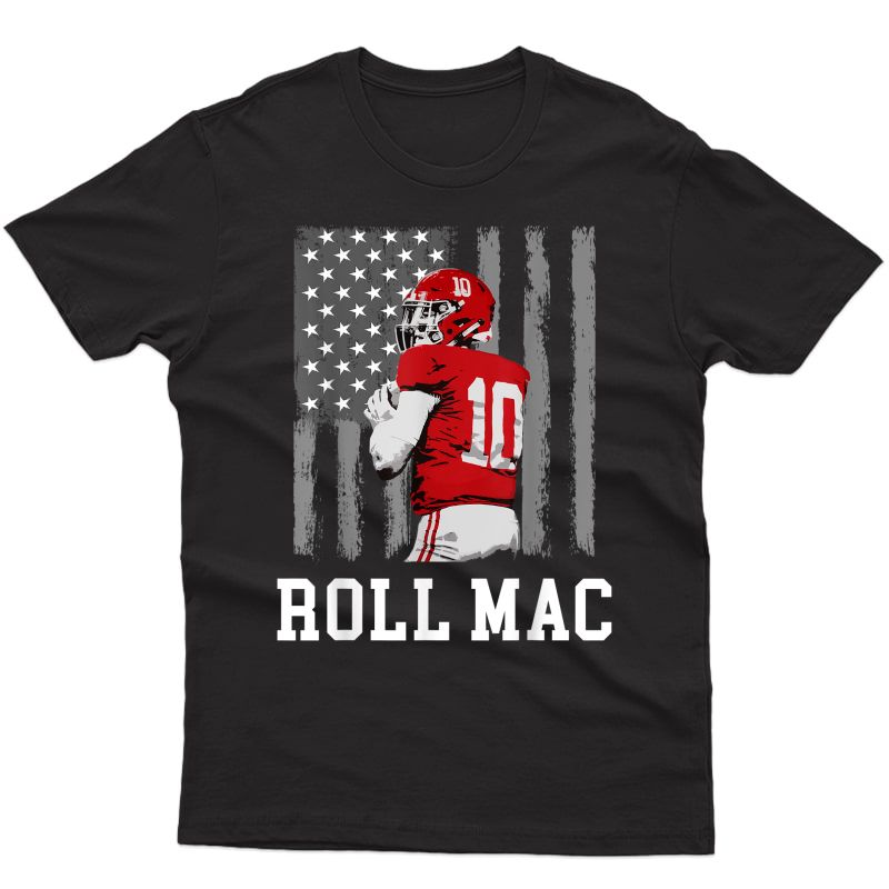 Mac Jones Alabama Roll Mac Jones American Football Mac Jones T-shirt