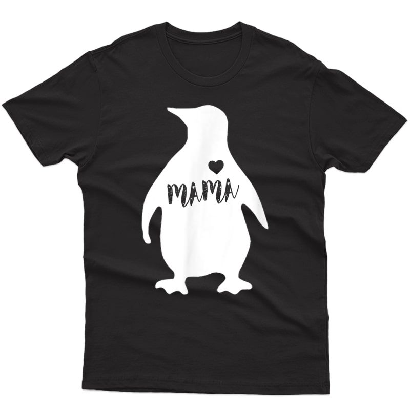 Mama Penguin Shirt - Cute Mothers Day Gift For Mom