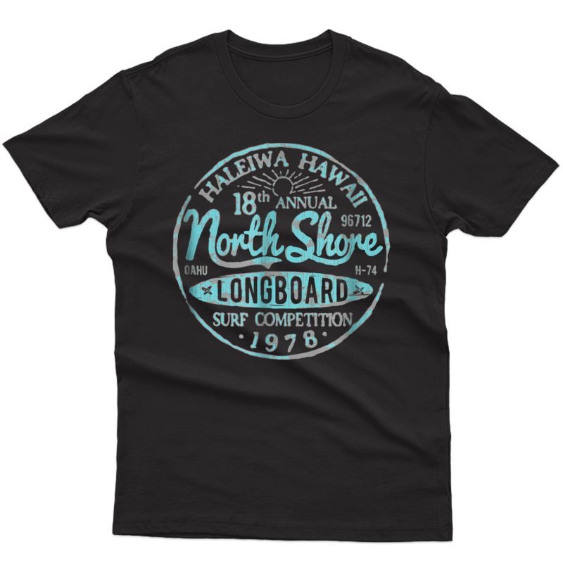 North Shore Long Board Surf T-shirt