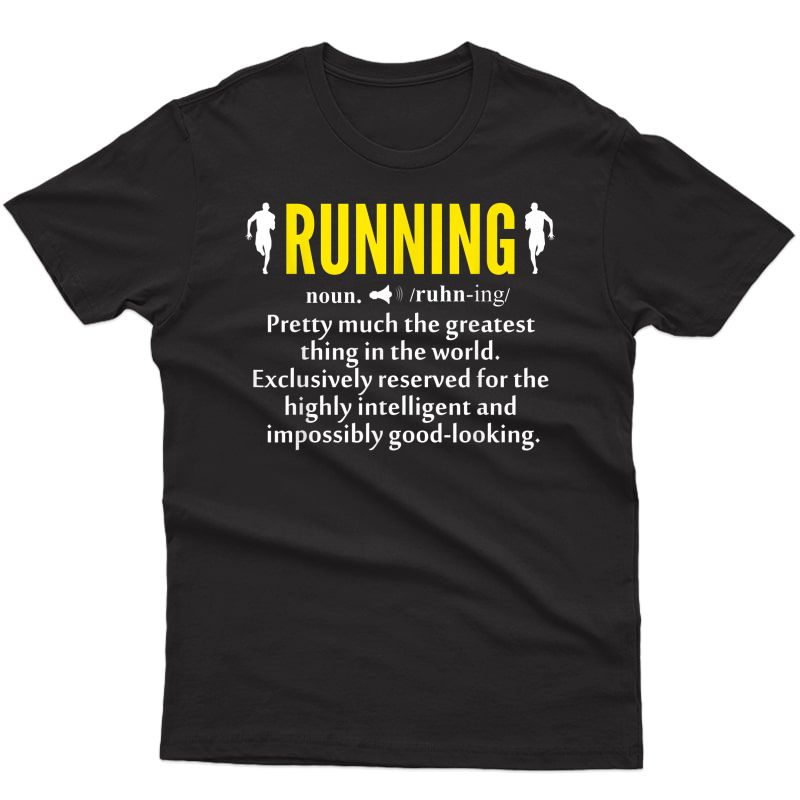 Noun Running Funny Definition Marathon Runner/running Gift T-shirt