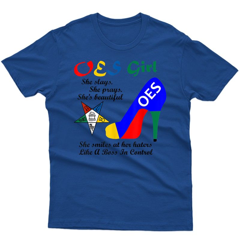 Oes Girl Platform Order Of The Eastern Star Parents Day Gift T-shirt