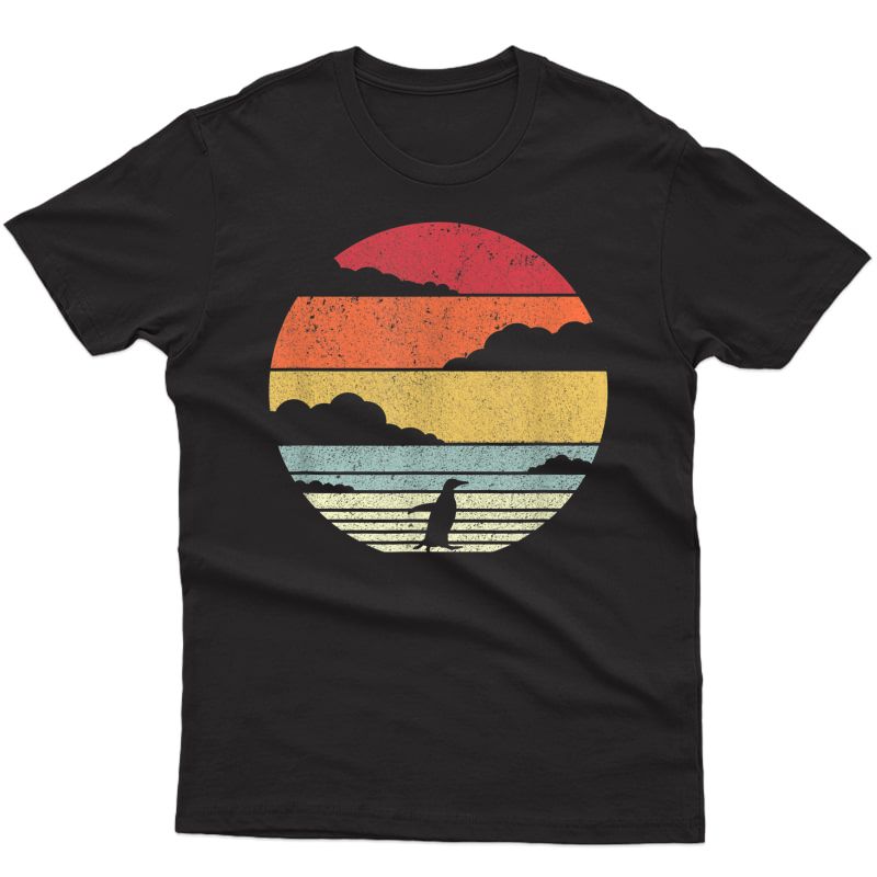 Penguin Shirt. Retro Style T-shirt