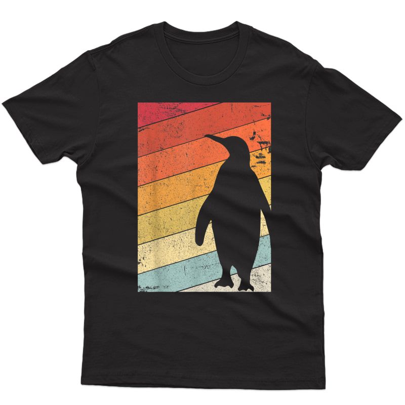 Penguin Shirt. Retro Style T-shirt