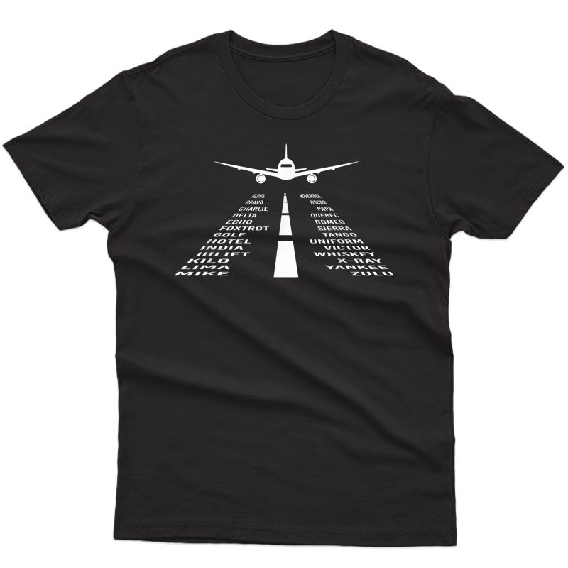 Phonetic Alphabet T-shirt | Pilot Airplane Shirt
