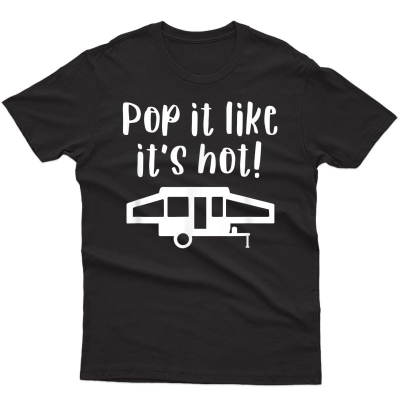 Pop Up Camper Camping Family Matching Group Tshirt