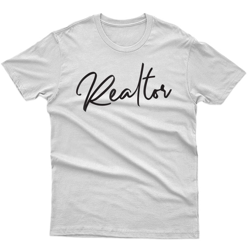Real Estate Agent Gift Realtor Broker T-shirt