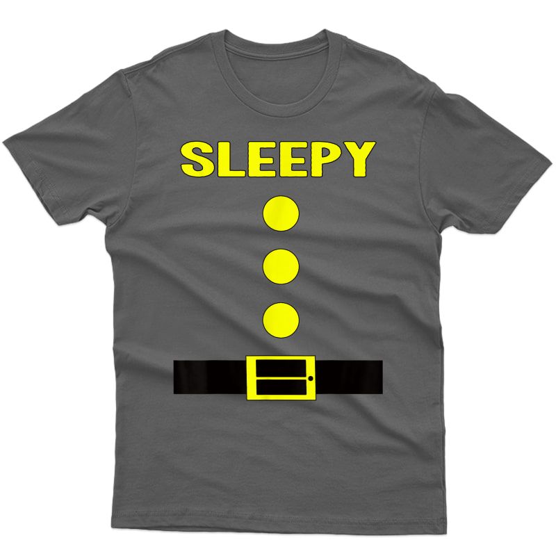 Sleepy Dwarf Halloween Costume Funny Gift Idea Sleepy Dwarf T-shirt