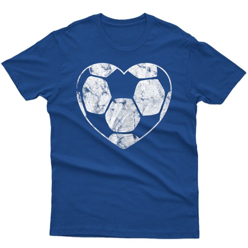 Soccer Ball Cute Heart Mom Fan Parent Coach Player Graphic T-shirt