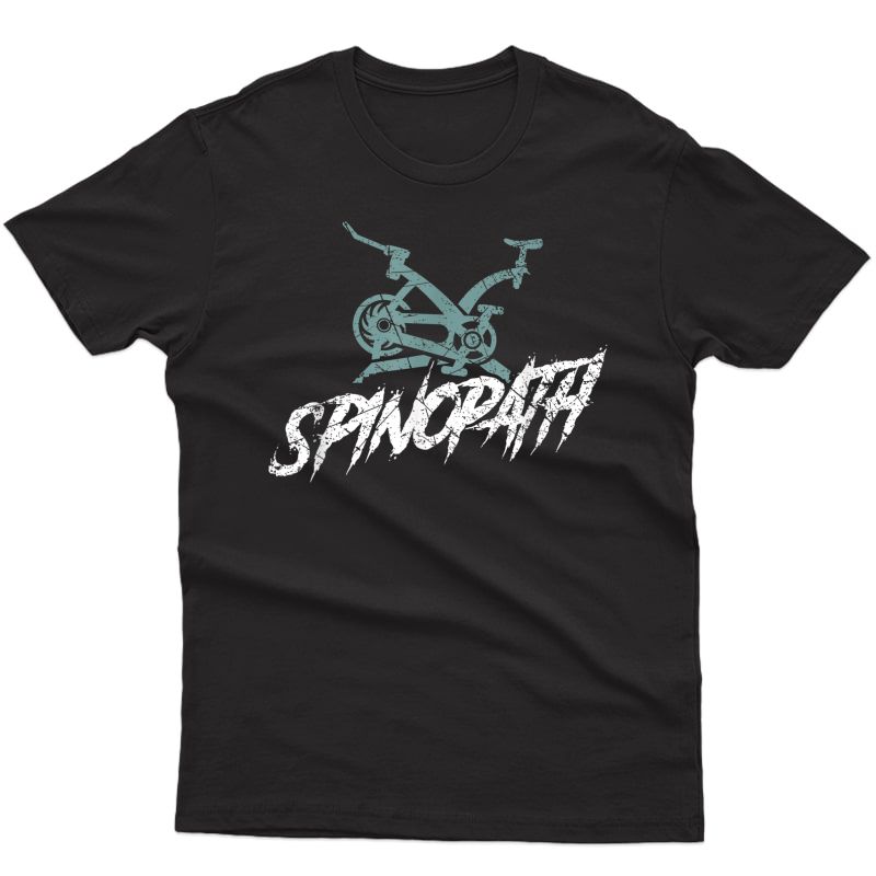 Spinopath Spin Class Spinning Indoor Cycling Bike Gym Shirt