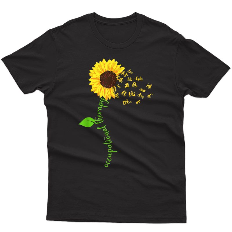 Sunflower Occupational Therapy Costume Ot Therapist T-shirt