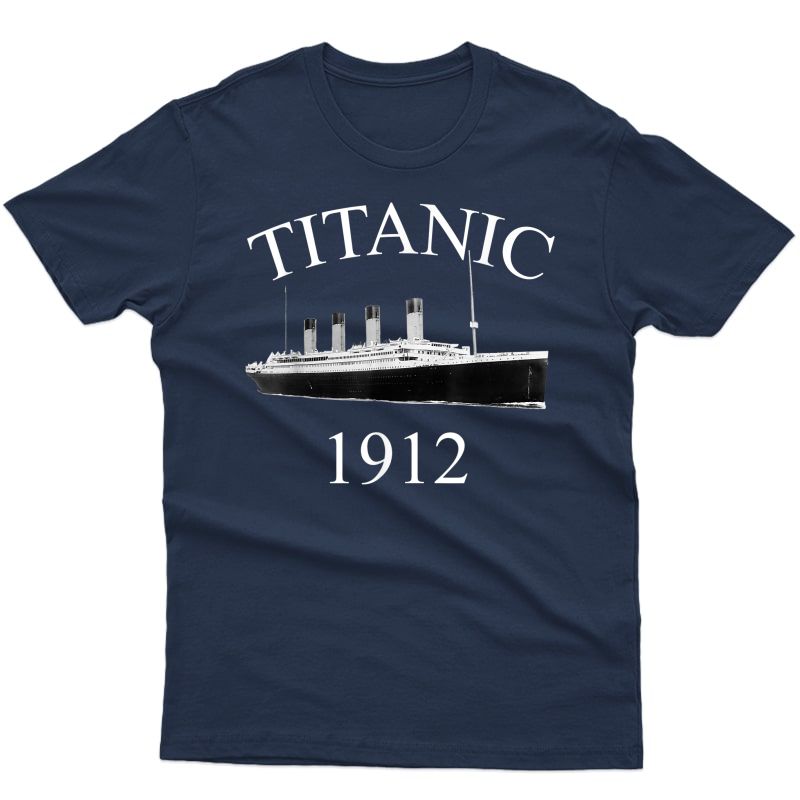 Titanic Sailing Ship Vintage Cruise Vessel 1912 T-shirt