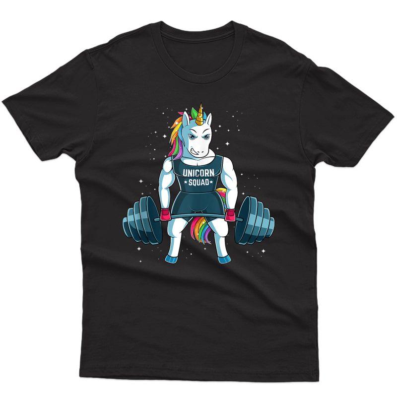 Unicorn Weightlifting Funny Workout Gym Tank Top Shirts