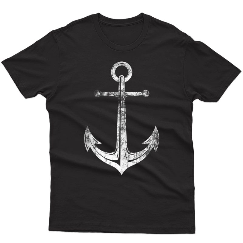 Vintage Anchor Summer Sailing Design Tank Top Shirts
