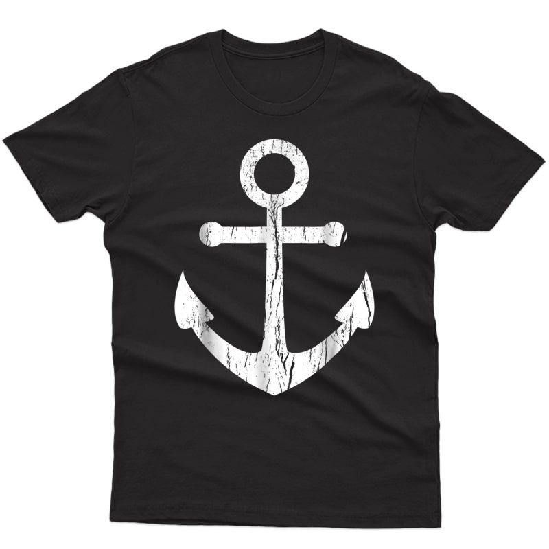 Vintage Boat Anchor T Shirt L Sailing S, Gift