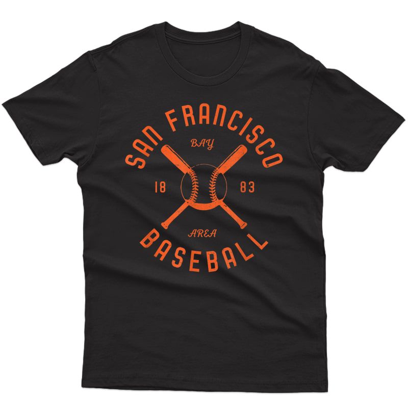 Vintage Distressed San Francisco Baseball T-shirt