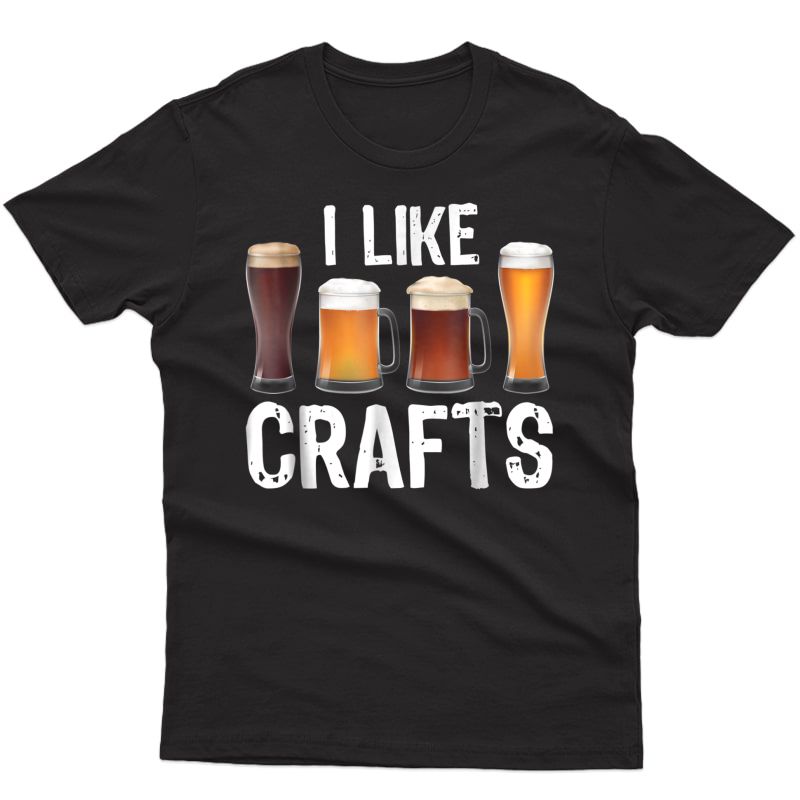 Vintage I Like Crafts Shirt - For Brewer & Craft Beer Lover