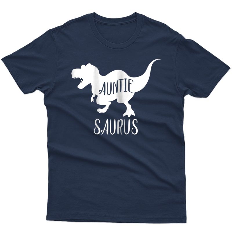  Auntie Saurus T-shirt Matching Dinosaur Family Gift For Aunt