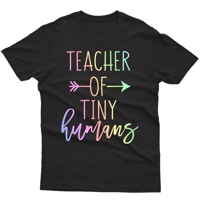  Funny Kindergarten Prek Tea Gift Tea Of Tiny Humans T-shirt