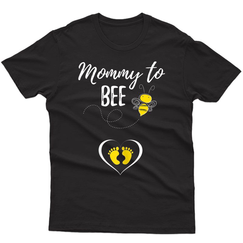  Mommy To Bee T-shirt Cute Pregnancy Announcet Shirt