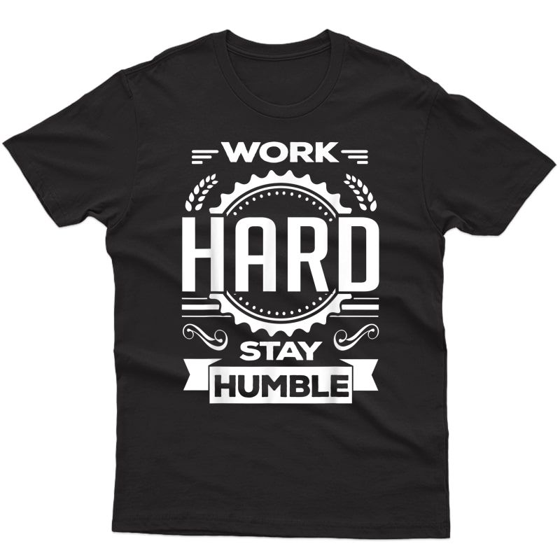 Work Hard Motivation Ness Gym Power Tshirt 