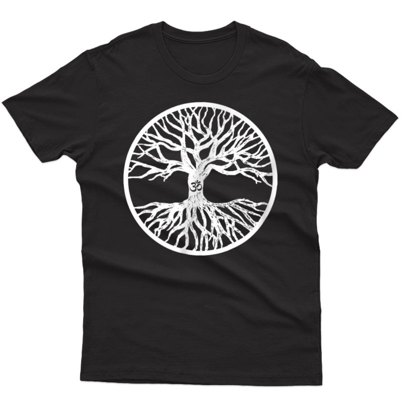 Yoga, Aum, Om, Ohm, Symbol Shirt - Tree Of Life Shirt